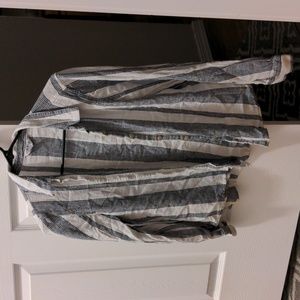 Orvis Long sleeve striped button shirt